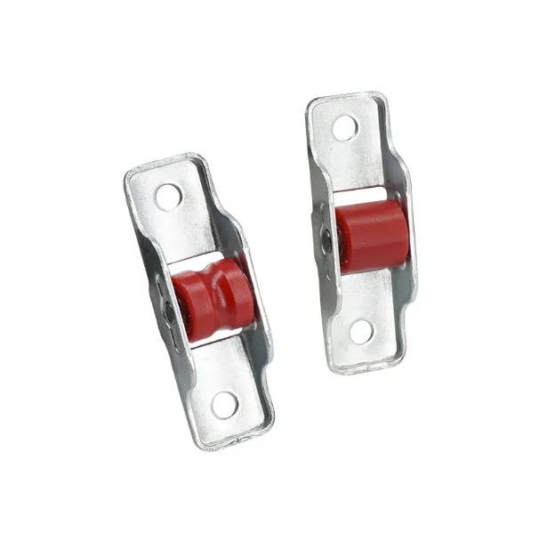 GT-1709 # 14 MM UPVC SINGLE ROLLER WITH GROVE / FLATE WHEEL ( INDIAN )