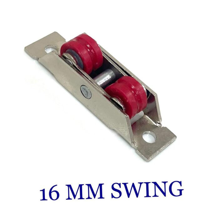 GT-1717 # DOUBLE NYLONE ROLLER - FLATE WHEEL