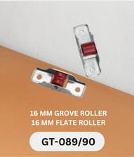 GT-089/090 # 16 MM GROVE AND FLAT ROLLER