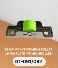 GT-091/092 # 16 MM GROVE AND FLAT PREMIUM ROLLER