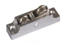 F-051 # DOUBLE ROLLER WITH GROVE MOVEABLE (ZINC)